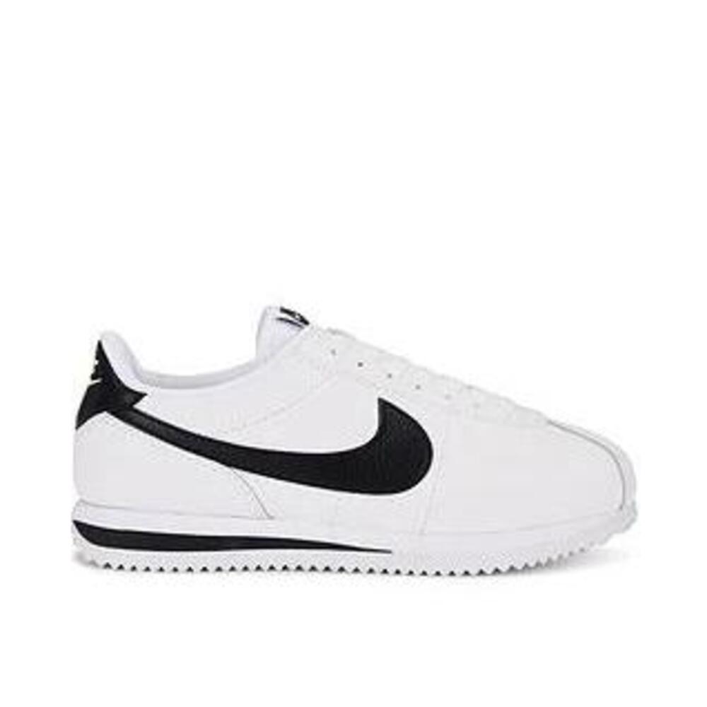 Cortez Sneakers in White & Black
